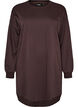 Lockeres Sweatkleid mit Taschen, Braun, Packshot image number 0