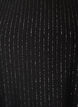 Sch&ouml;&szlig;chenbluse mit Glitzerstreifen, Schwarz, Packshot image number 2
