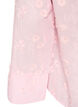 Hemd mit floraler Stickerei und weiten &Auml;rmeln, Pink, Packshot image number 3