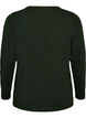 Langarmshirt mit V-Ausschnitt und Kn&ouml;pfen, Gr&uuml;n, Packshot image number 1