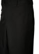 Lockere Bermudashorts mit hoher Taille, Schwarz, Packshot image number 2