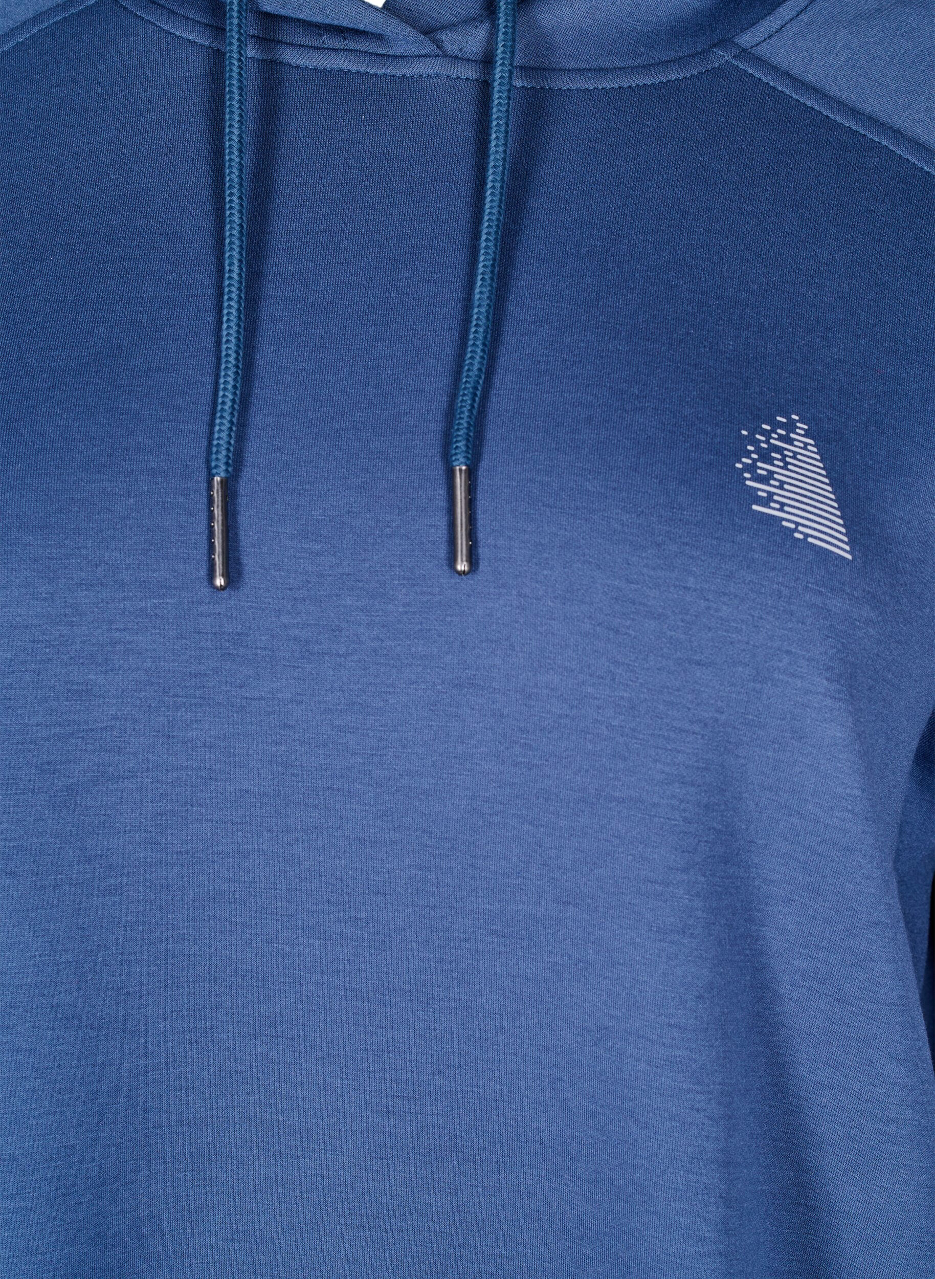 ZizziSportlicher Hoodie, Vintage Indigo, Packshot image number 2