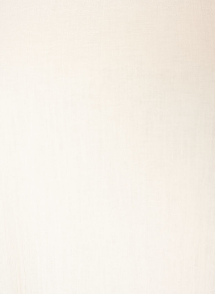 Kurz&auml;rmliges Kleid aus Baumwolle mit A-Linien-Schnitt, Vanille, Packshot image number 2