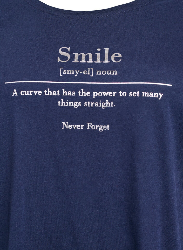 FLASH - T-Shirt mit Print, Blau, Packshot image number 2