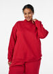 Sweatshirt mit hohem Kragen und langen &Auml;rmeln, Rot, Model image number 0