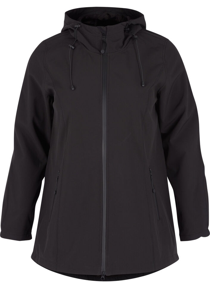 Softshelljacke, Black, Packshot image number 0