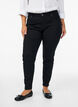 Slim Fit Emily Jeans mit normaler Taille, Schwarz, Model image number 2