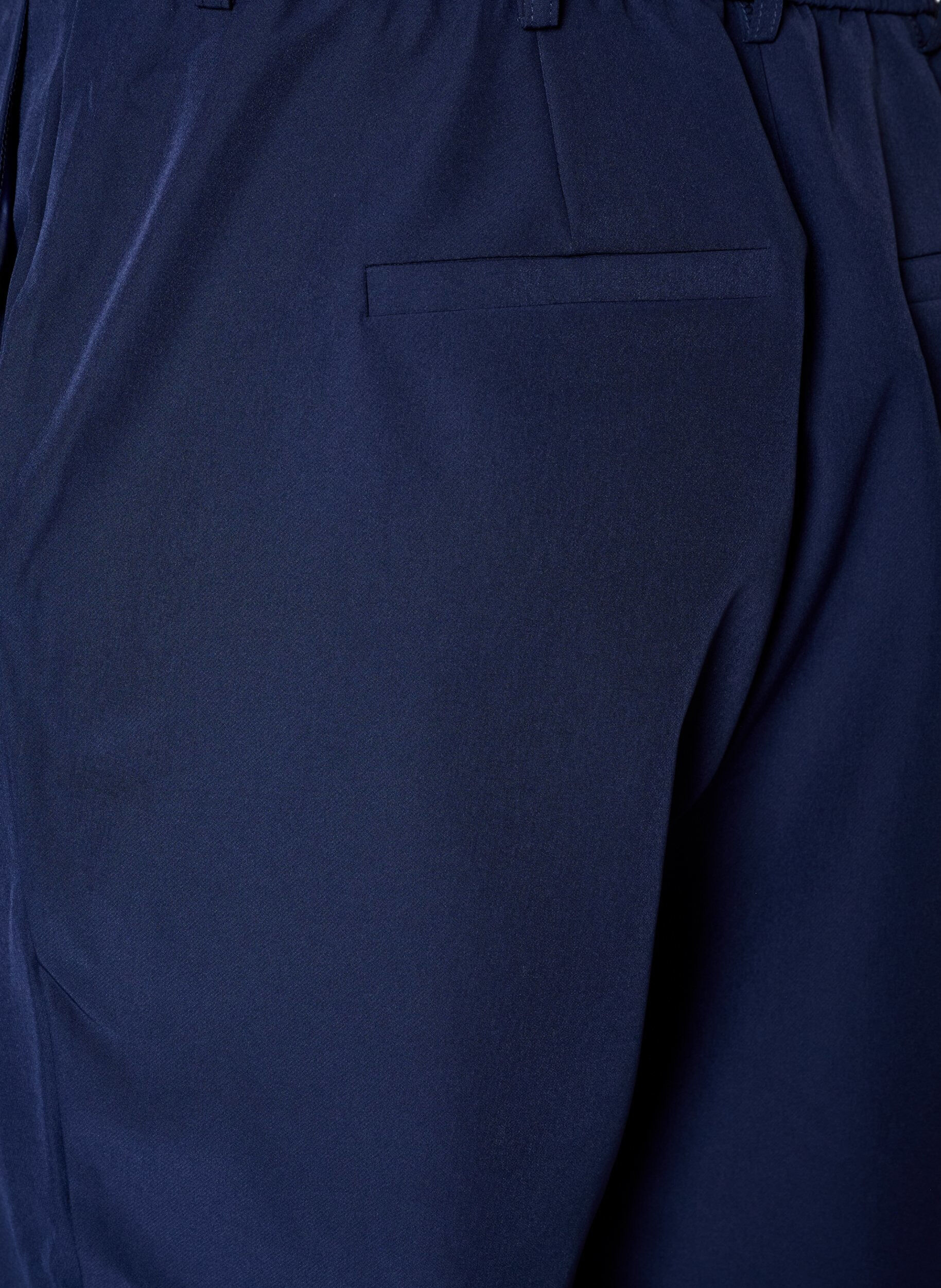 ZizziHose mit Taschen und geradem Bein, Blau, Packshot image number 3