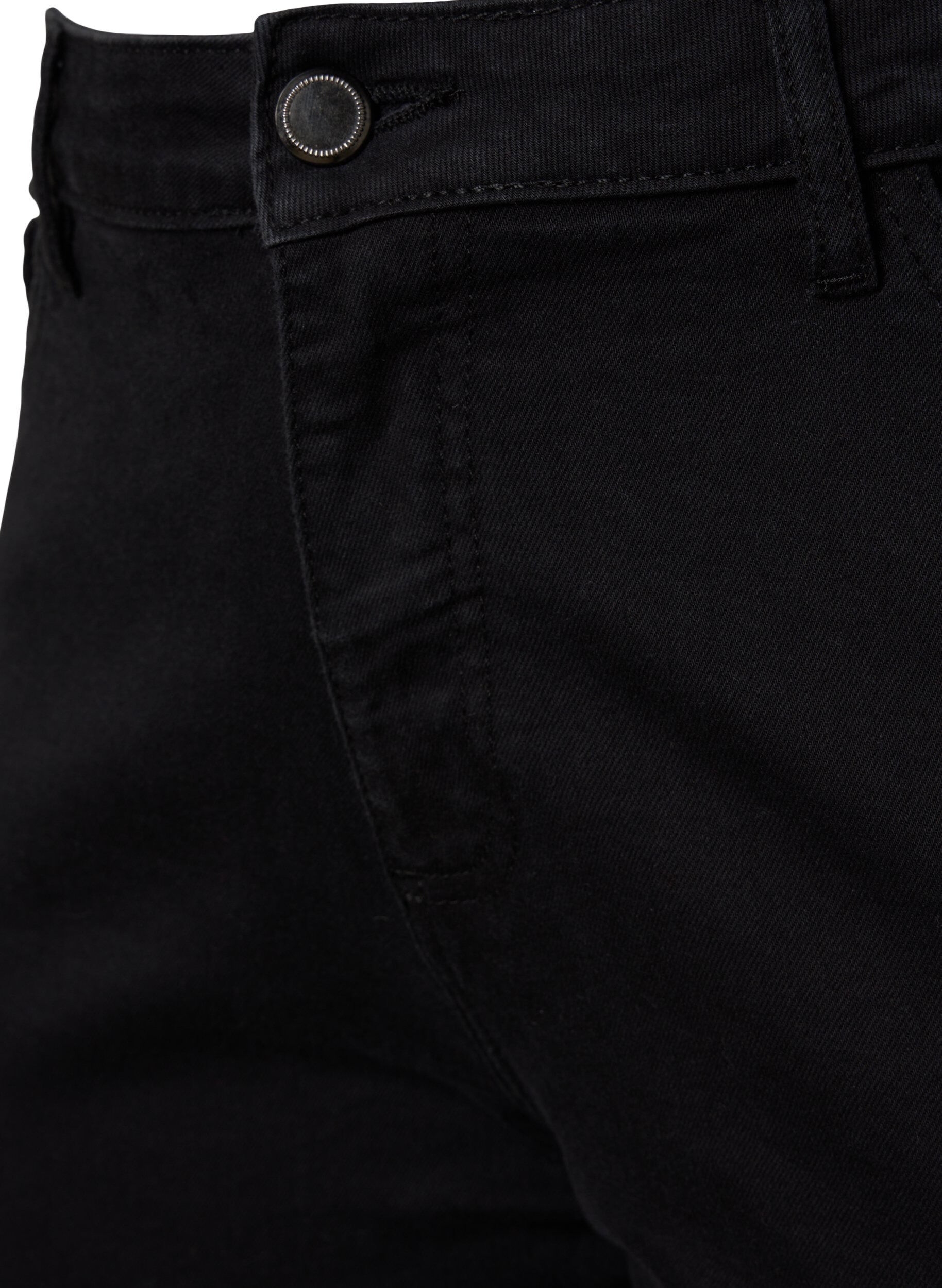 ZizziEllen Bootcut-Jeans mit hoher Taille, Schwarz, Packshot image number 2
