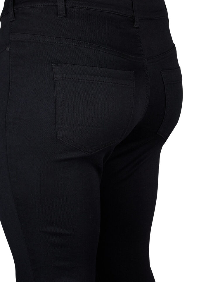 Viona Jeans mit normaler Taille, Schwarz, Packshot image number 3