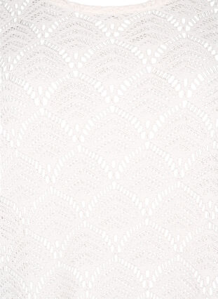 Crochet Bluse mit 3/4 Pins, Sandshell, Packshot image number 2
