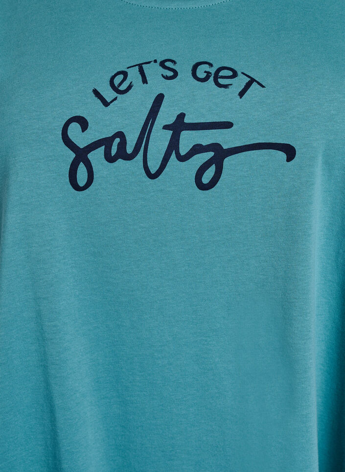 &Auml;rmelloses Kleid in A-Linie, Blau, Packshot image number 2