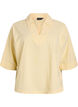Lockere Bluse mit Kragen und 1/2 Ärmeln, Gelb, Packshot image number 0