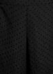 Lockere Hose aus Chiffon mit Punkten, Schwarz, Packshot image number 2