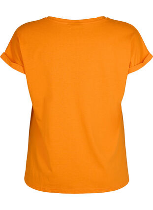 Kurzärmeliges T-Shirt aus einer Baumwollmischung, Exuberance, Packshot image number 1