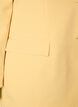 Klassischer Blazer mit Knopfverschluss, Gelb, Packshot image number 3