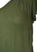 Midikleid aus Viskose mit R&uuml;schen&auml;rmeln, Gr&uuml;n, Packshot image number 2