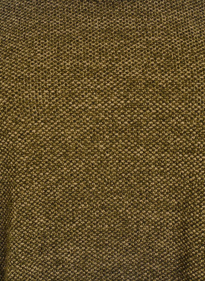 Langärmelige Bluse mit Struktur, Grün, Packshot image number 2