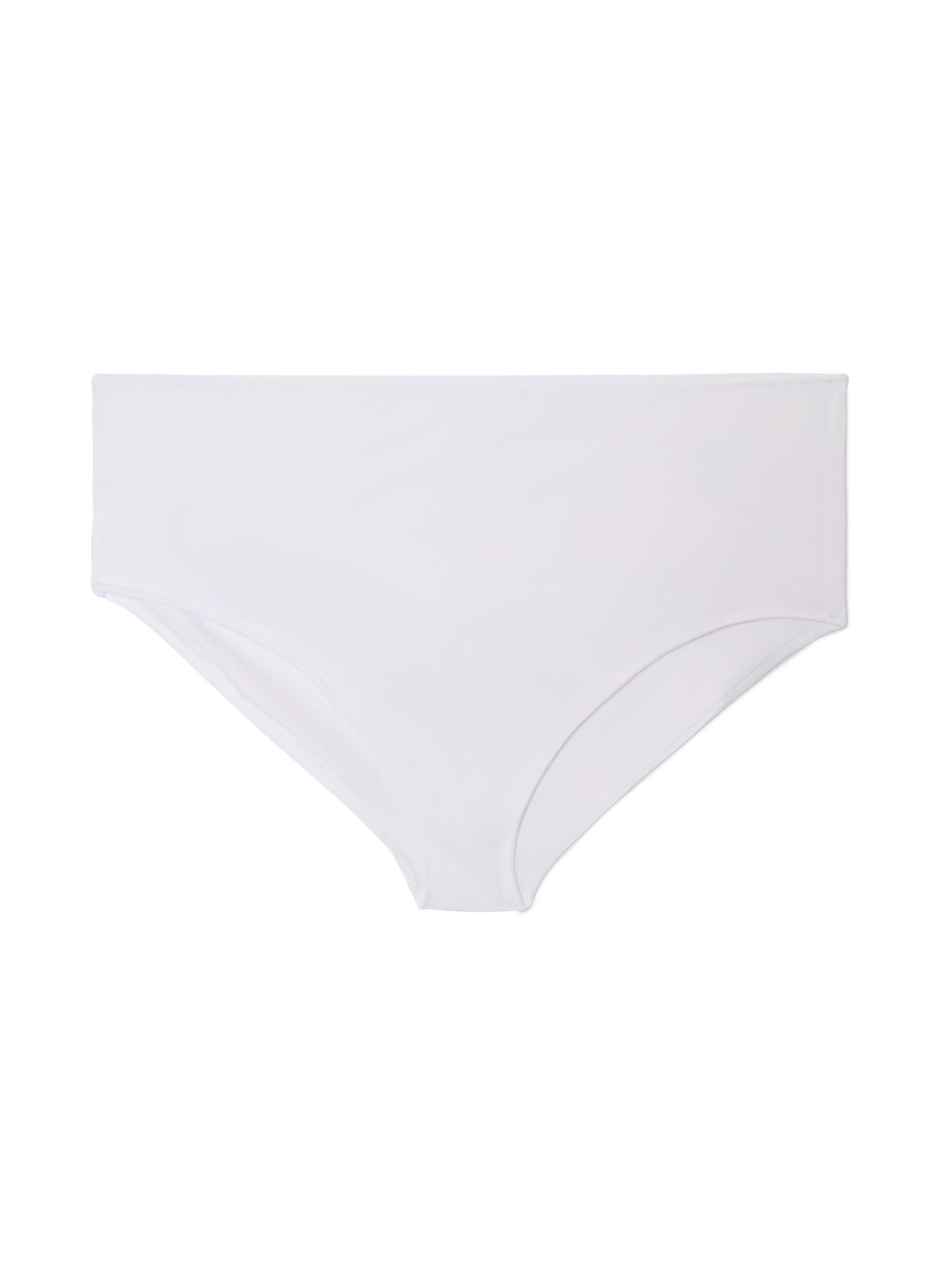 ZizziMicrofiber briefs with inner pocket, White, Packshot image number 0