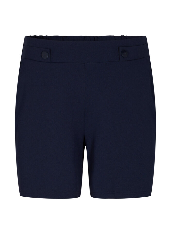 Shorts mit Taschen und lockerer Passform, Blau, Packshot image number 0