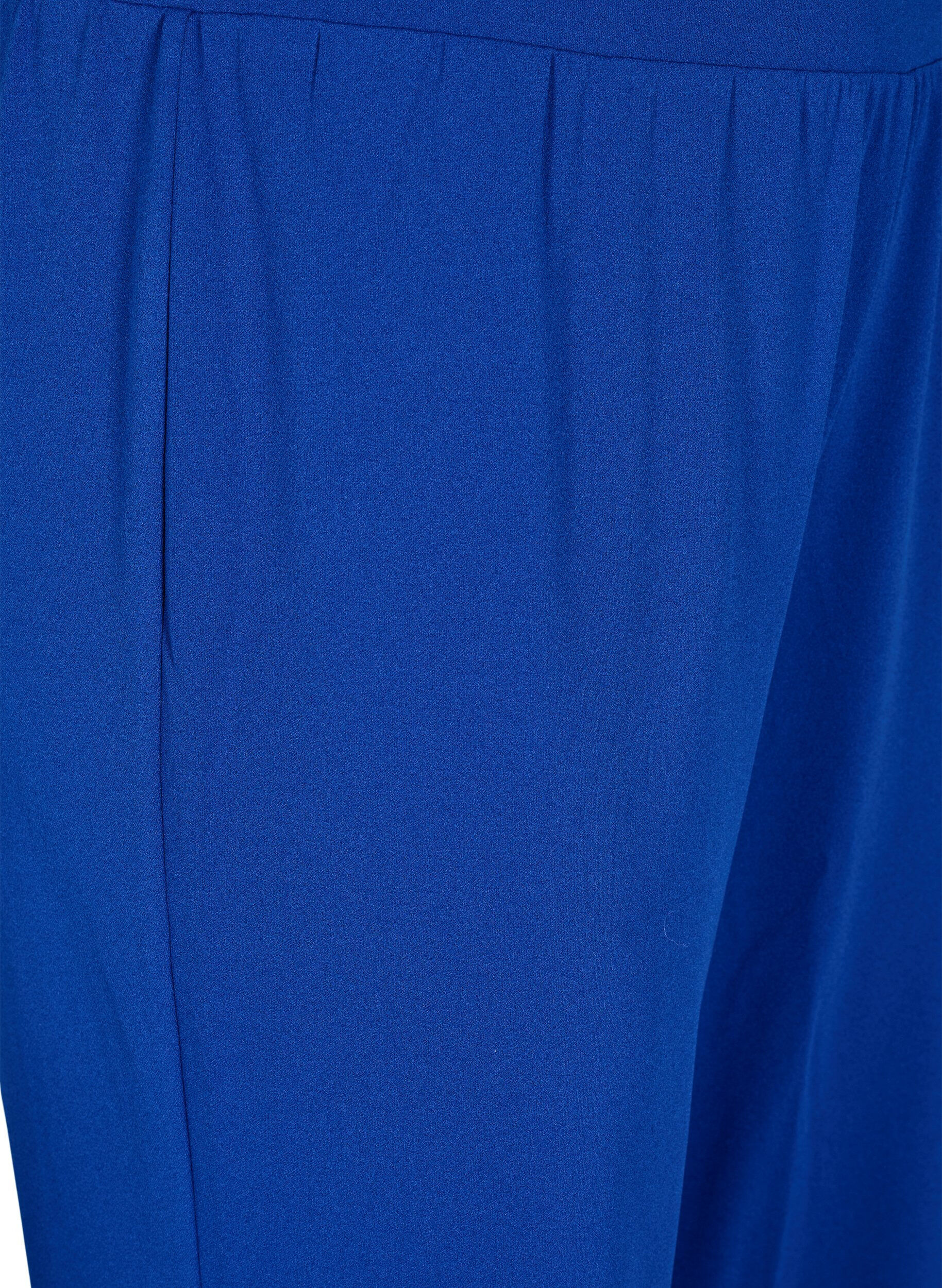 ZizziHose mit gerader Passform, Blau, Packshot image number 2