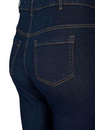 Ellen Bootcut-Jeans mit hoher Taille, Raw Unwash, Packshot image number 3