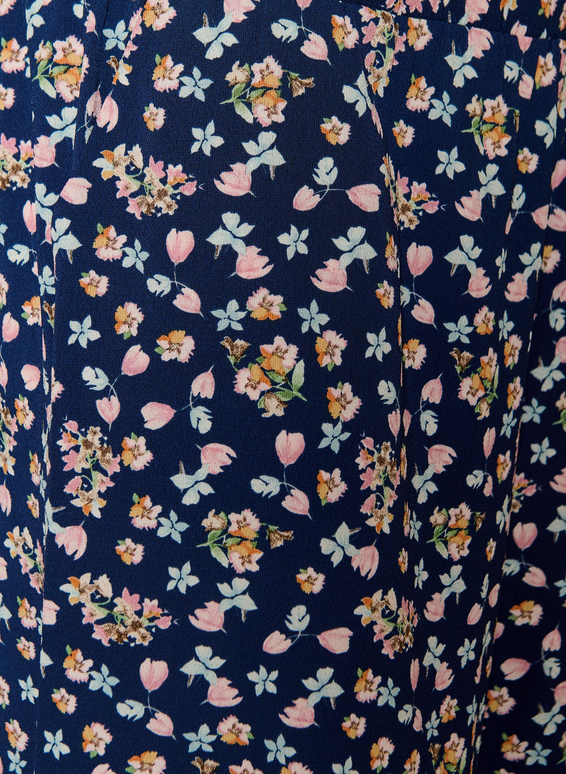 ZizziCulotte-Hose mit Print, Blau, Packshot image number 2