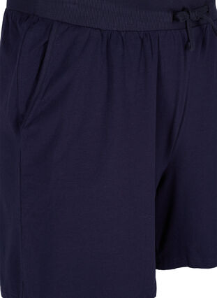 Shorts aus Baumwolle mit Taschen, Night Sky Solid, Packshot image number 2