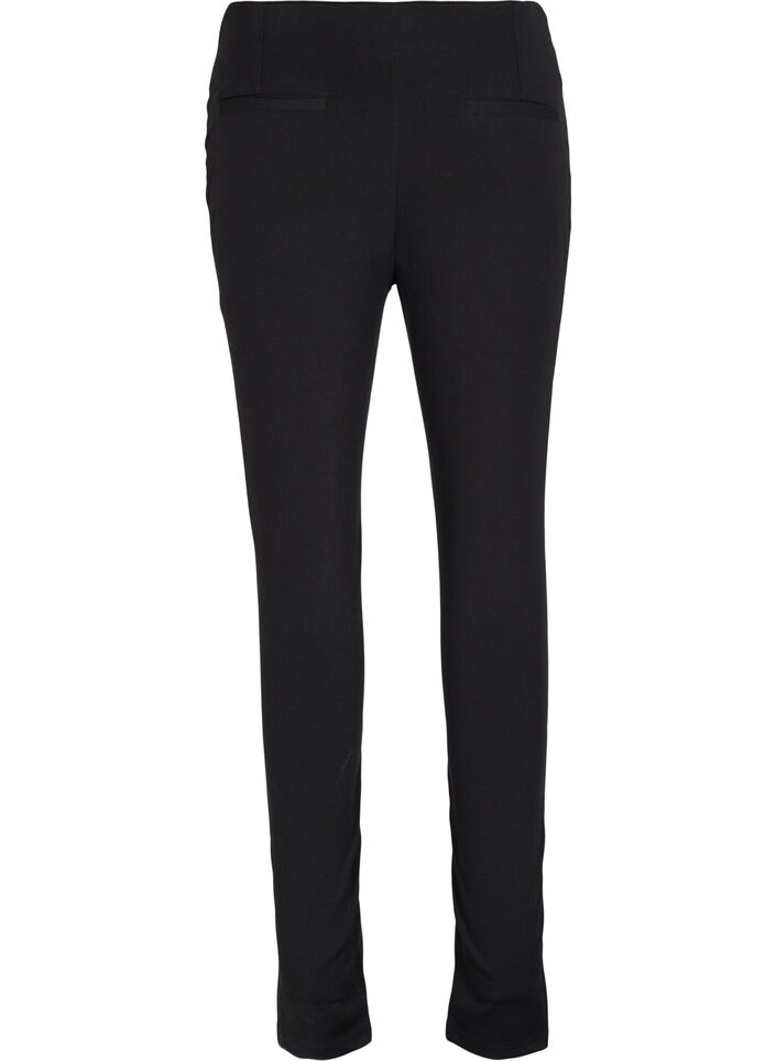 Leggings aus Lederimitat, Black, Packshot image number 1