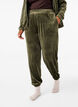 Lockere Samt-Hose, Gr&uuml;n, Model image number 2