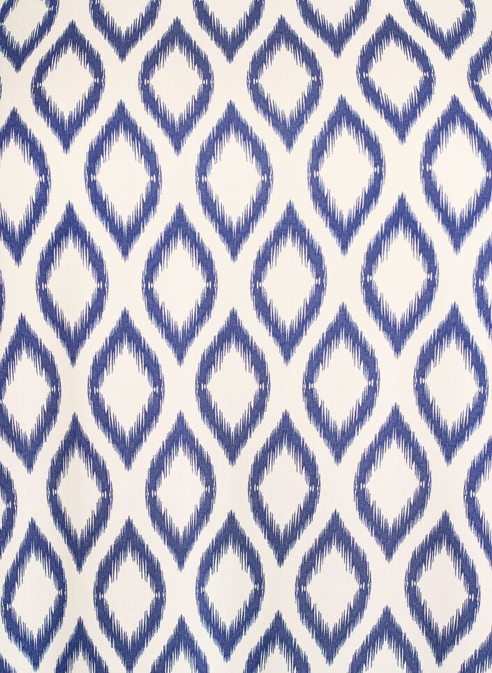Kleid aus Viskose mit Schnittlinie, Blau, Packshot image number 2