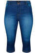 Hoch taillierte Amy Capri Jeans mit Super Slim Fit, Blau, Packshot image number 0
