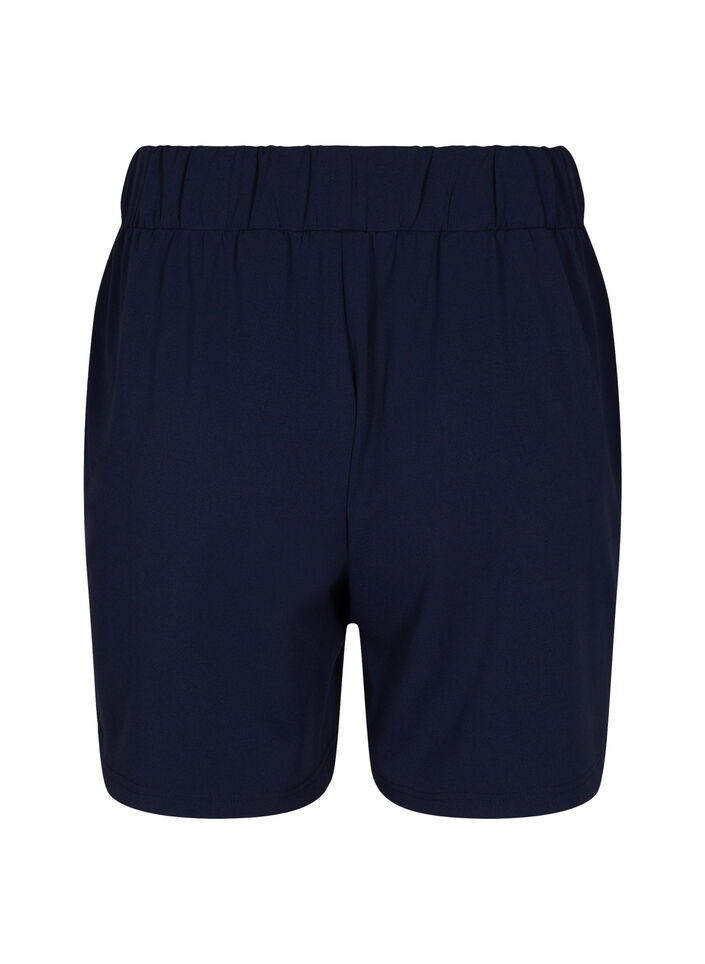 Shorts mit Taschen und lockerer Passform, Blau, Packshot image number 1