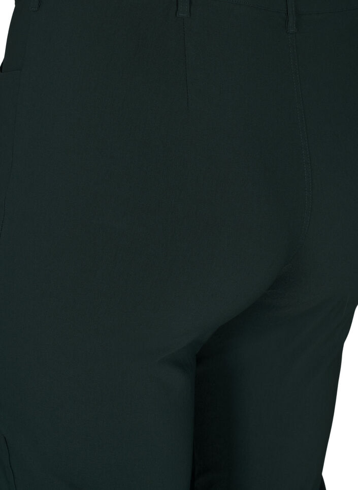 Klassische Hose aus Viskosemischung, Gr&uuml;n, Packshot image number 3