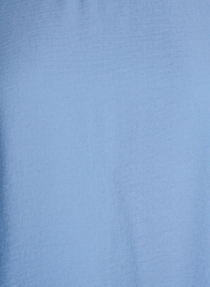 Bluse aus Viskose mit halben &Auml;rmeln, Blau, Packshot image number 2