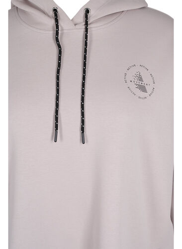 Sweatshirt mit Kapuze und langen Ärmeln, Ashes of Roses ASS, Packshot image number 2
