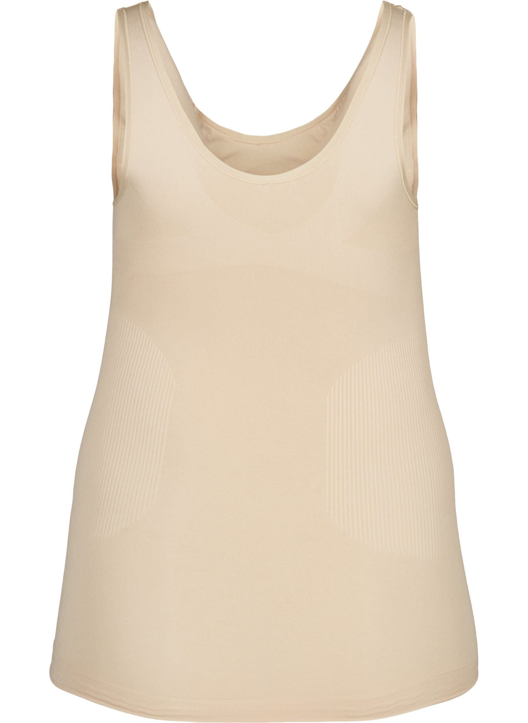 ZizziShapewear Top mit breiten Tr&auml;gern, Beige, Packshot image number 1