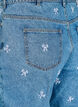Mille Mom Fit Jeans mit Stickerei, Blau, Packshot image number 3