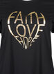 FLASH - T-Shirt mit Motiv, Black Gold Faith, Packshot image number 2