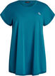 Langes Trainingsshirt, Petrol, Packshot image number 0