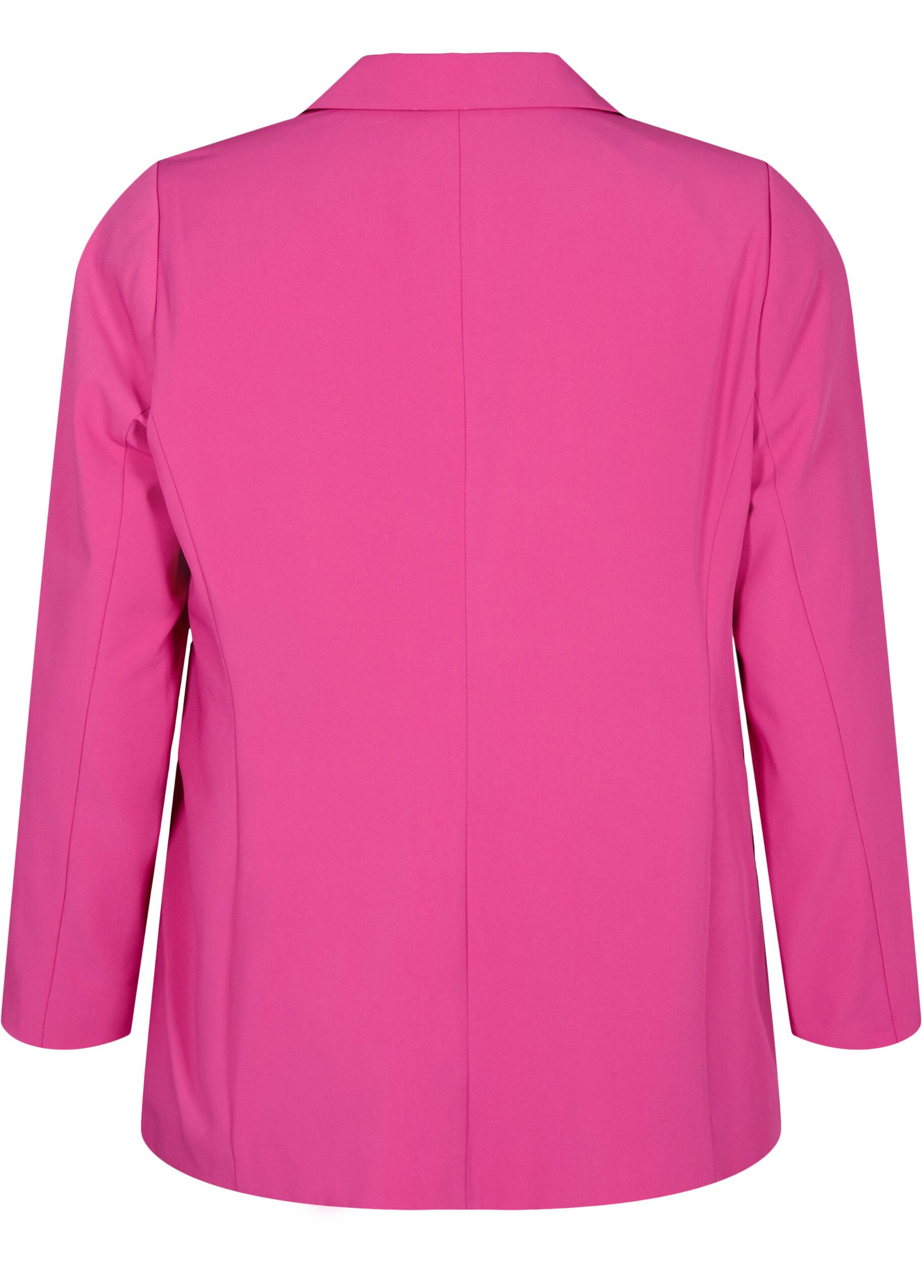 ZizziKlassischer Blazer mit Taschen, Festival Fuchsia, Packshot image number 1
