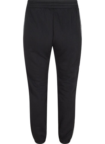 Sweatpants mit Schnüren und Taschen, Black, Packshot image number 1