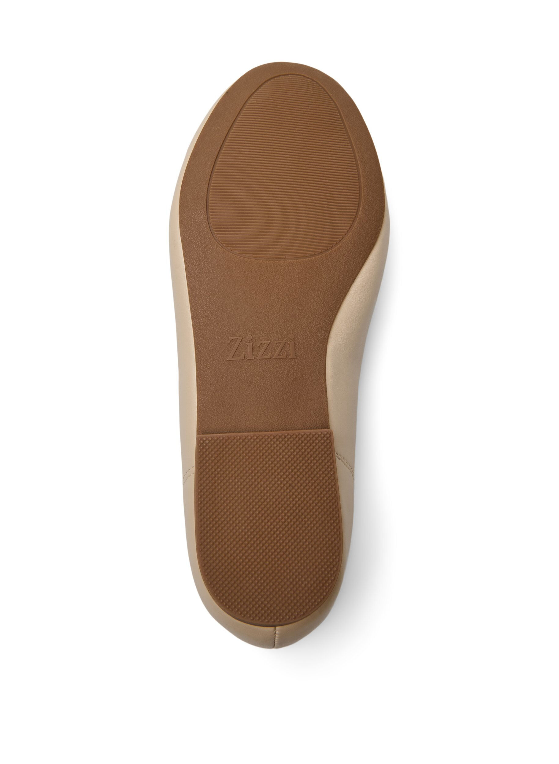 ZizziExtra-Weite - Ballerinas mit Schleife, Beige, Packshot image number 4