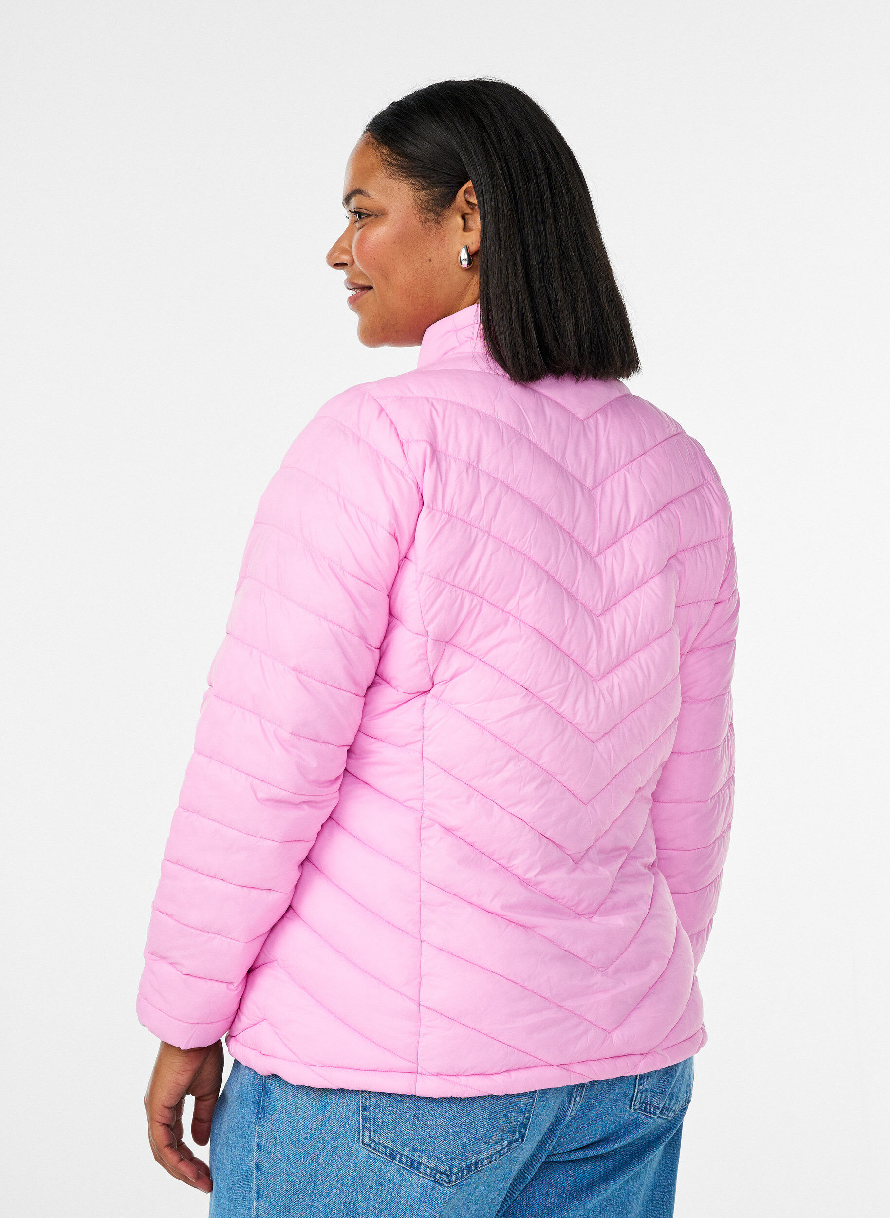 ZizziLeichte Jacke mit Taschen, Pink, Model image number 2