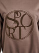 Sweatshirt mit Print, Walnut, Packshot image number 2