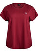 Einfarbiges Trainings-T-Shirt, Rot, Packshot image number 0