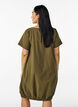 Kurzarm Kleid aus Baumwolle, Gr&uuml;n, Model image number 2