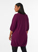 Kleid in Ballonform mit Struktur, Rot, Model image number 2