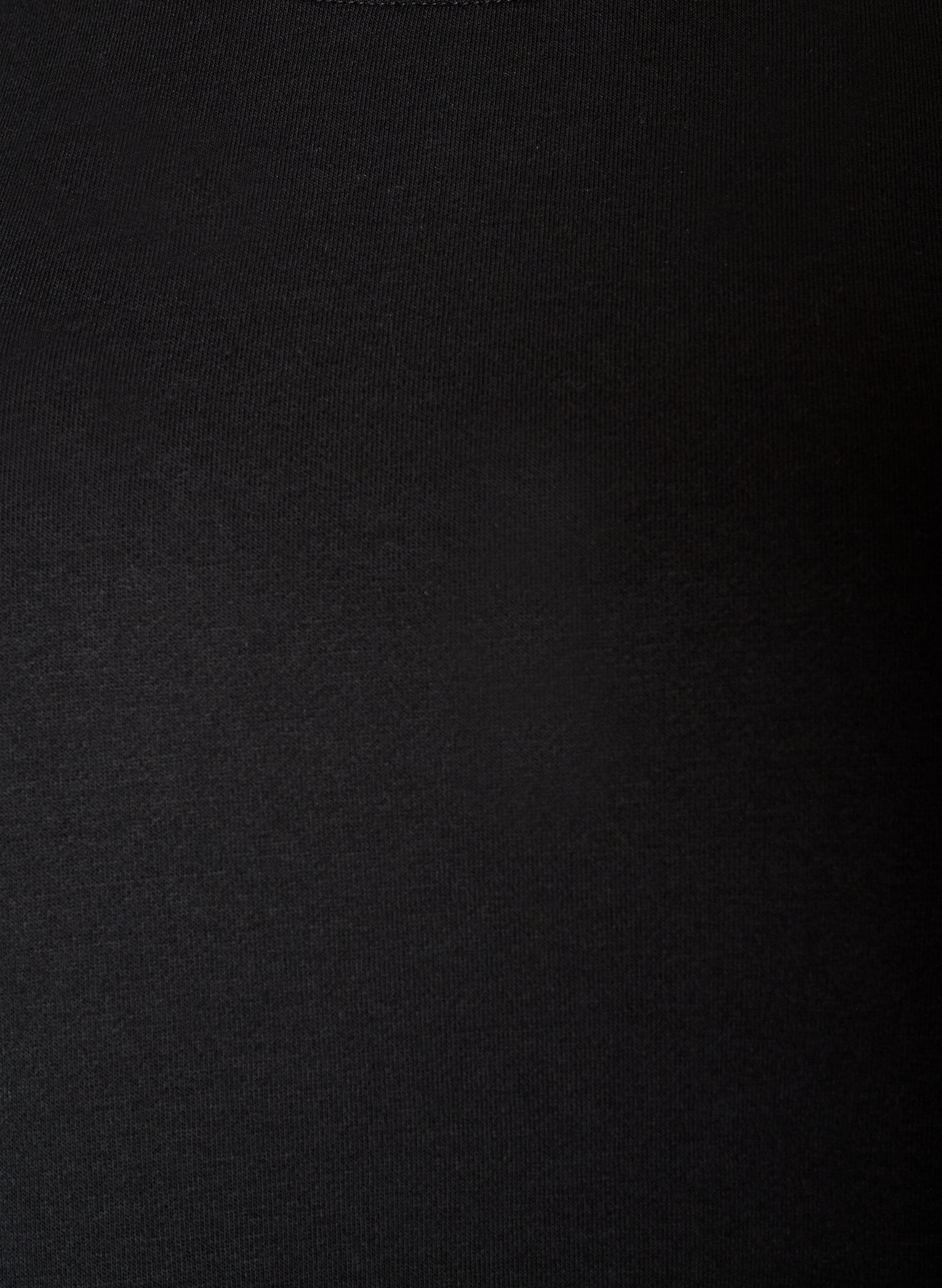 ZizziLockeres Sweatkleid mit Taschen, Schwarz, Packshot image number 2