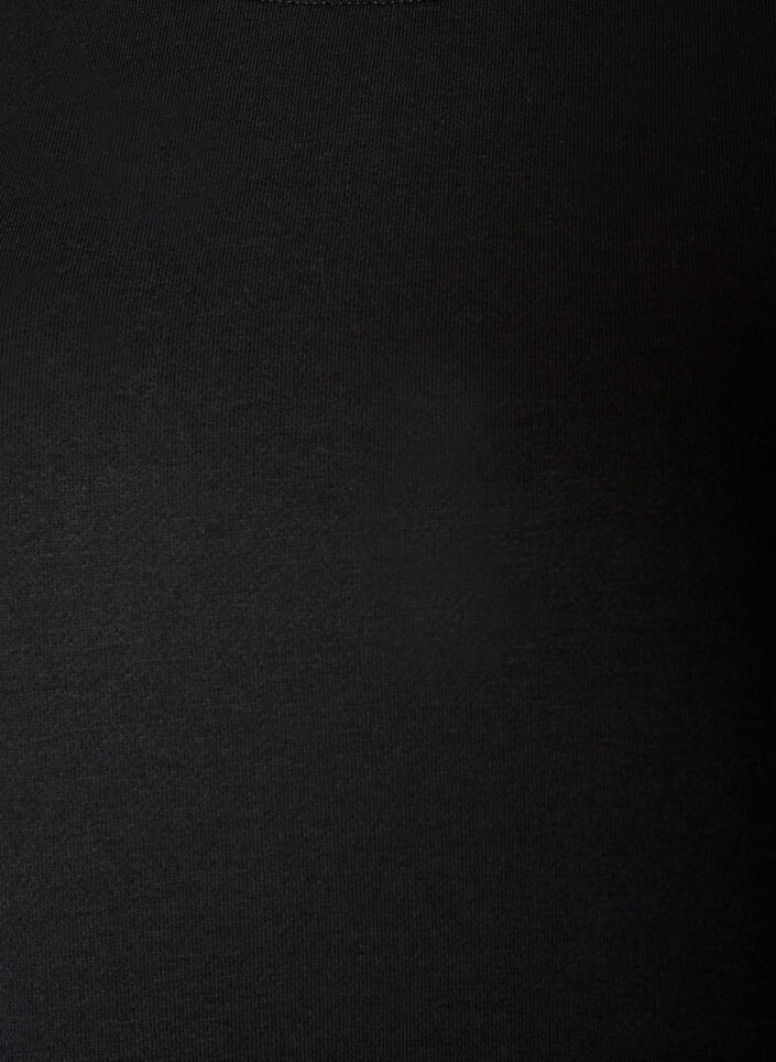 Lockeres Sweatkleid mit Taschen, Schwarz, Packshot image number 2